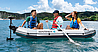 סירת קומנדו INTEX mariner 68376 דגם חדש 2014 לארבעה אנשים +מנוע חשמלי חזק 40LB של אינטקס +מתקן למנוע