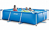 בריכה ביתית מלבנית INTEX דגם 28272 300X200X75 הכל כלול