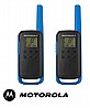 מכשיר קשר Motorola TALKABOUT T62 בצבע שחור כחול