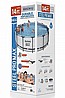 בריכה 5612X BESTWAY אולטרה עגולה קוטר 427 גובה 122 + משאבת פילטר 800 גלון