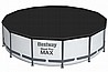 בריכה 5612X BESTWAY אולטרה עגולה קוטר 427 גובה 122 + משאבת פילטר 800 גלון