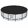 בריכת שחייה עגולה BESTWAY 56438 457*122 כולל משאבה , כיסוי , תחתית , סולם.