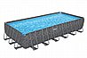 בריכה מלבנית אולטרה BESTWAY דגם 561KG + משאבת חול 1,600 גלון APX