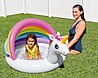 בריכת פעוטות חד קרן דגם 57113 INTEX עם גגון