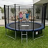 טרמפולינה 4.3 מטר(14 פיט) דגם JUMP pro+ רשת הגנה וסולם