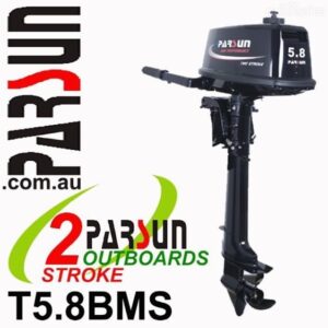 מנוע ימי לסירה מתנפחת זודיאק 5.8 כ"ס PARSUN חזק ומהיר מאד לשייט ברך קצרה 2 פעימות