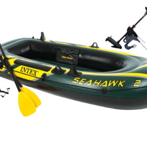 סירה מתנפחת עם מנוע חשמלי 40LB של INTEX 68347