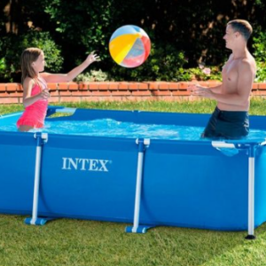 בריכת שחייה ביתית מלבנית INTEX דגם 28271 260X160X65 הכל כלול
