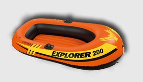סירה מתנפחת לשניים EXPLORER דגם 58330 תוצרת INTEX