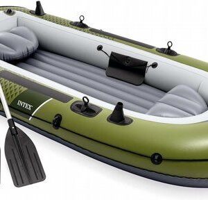 סירת גומי מתנפחת אינטקס INTEX 66333 SeaHawk 3 *כולל משאבה ומשוטים*